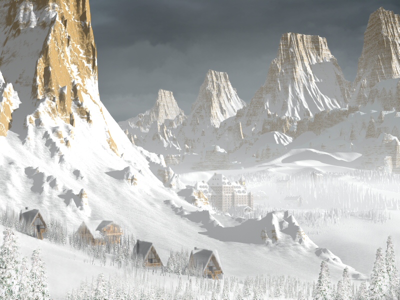 Chateau Paradiso 8x6